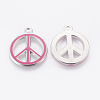 Alloy Enamel Pendants ENAM-P066-4-2