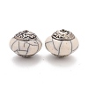 Handmade Tibetan Style Brass Beads TIBEB-K032-06B-1