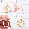 40Pcs Brass Earring Hooks KK-SC0006-53G-6