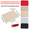 5Pcs 5 Style Wool Felt Purse Organizer Insert FIND-WR0005-81-2