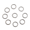 Brass Open Jump Rings JRC8MM-B-1