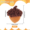 Crochet Woolen Yarn Acorns Pendant Decorations HJEW-WH0007-15-2