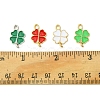 16Pcs 4 Colors Rack Plating Alloy Enamel Pendants ENAM-FS0001-76-5