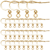 SUNNYCLUE 200Pcs 304 Stainless Steel French Earring Hooks STAS-SC0006-36G-1