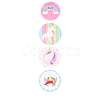 8 Styles Horse Paper Stickers DIY-L051-008-4
