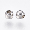 Tarnish Resistant Round 304 Stainless Steel Spacer Beads STAS-I050-06-4mm-2