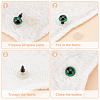 Plastic Doll Eyes Sets DIY-WH0297-07B-4