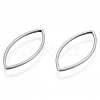 Non-Tarnish 201 Stainless Steel Linking Rings STAS-N090-T15-1-3