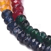 Dyed Natural Malaysia Jade Rondelle Beads Strands G-E316-2x4mm-45-3