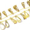 AB Color Plated Dyed Natural Freshwater Shell Beads Strands SHEL-T020-55D-1