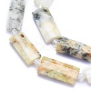 Natural White African Opal Beads Strands G-E530-16F-3