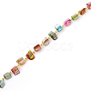 Handmade Sea Shell Beads Chains for Necklaces Bracelets Making AJEW-JB00067-07-2