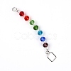 DIY Santa Claus Diamond Painting Wind Chime Kits DIY-WH0258-03-2