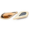 Faceted Glass Pendants PALLOY-N167-10-01LG-RS-3