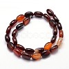 Natural Carnelian Oval Bead Strands G-L290-02-2