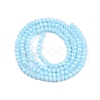 Electroplate Glass Beads Strands EGLA-A044-P1mm-A06-3