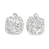 Non-Tarnish 304 Stainless Steel Pendants STAS-C106-12P-1