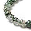 Natural Fuchsite Beads Strands G-K285-40A-1-4