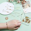 12Pcs Adjustable 304 Stainless Steel Cable Chains Bracelets Making AJEW-ME0001-01-3