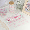 8Pcs 8 Styles PVC Plastic Waterproof Decorative Sticker Labels DIY-SP0004-93G-3