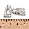 Textured Brass Beads KK-H455-05P-3