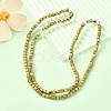 PVD Vacuum Plating Electroplate Non-magnetic Synthetic Hematite Beads Strands G-YW0001-48D-2