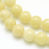 Natural Mashan Jade Round Beads Strands X-G-D263-4mm-XS06-2