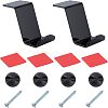 2Pcs Acrylic Headphone & Gamepad Holder Sets ODIS-WH0011-50-1