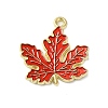 Thanksgiving Day Theme Alloy Enamel Pendants ENAM-M002-03G-15-1