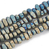 Electroplate Non-magnetic Synthetic Hematite Beads Strands G-T061-103H-1