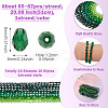 10Strands 10 Colors Transparent Glass Beads Strands EGLA-TA0013-24B-4