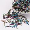 Glass Bugle Beads SEED-E001-9mm-409#-1