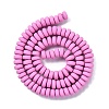 Handmade Polymer Clay Beads Strands X-CLAY-N008-008B-4