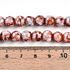 Baking Paint Glass Beads Strands DGLA-N003-8mm-A03-4