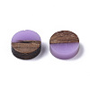 Resin & Wood Cabochons X-RESI-S358-70-H25-2