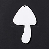 Opaque Printed Acrylic Big Pendants MACR-C008-01D-4