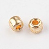 Electroplate Glass Seed Beads X-SEED-Q003-01-2