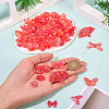 182Pcs 100G Transparent Acrylic Beads OACR-TA0003-66D-7