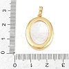 Brass with White Shell Pendants SH-CBA56CE-08G-02-3