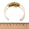 Stylish 304 Stainless Steel Cuff Bangles BJEW-K302-01D-G-5
