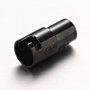 Column 304 Stainless Steel Locking Tube Magnetic Clasps X-STAS-I045-12-4mm-2