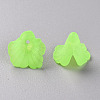 Transparent Acrylic Bead Caps PL551-C18-2