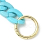 5Pcs 5 Colors Acrylic Twisted Chain Bag Extender Chains FIND-JF00151-5