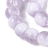 Crackle Glass Beads Strands GLAA-U001-6mm-04-3