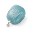 Natural Amazonite Pendants G-K302-B09-3