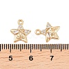Brass Micro Pave Cubic Zirconia Pendants KK-L261-16G-02-3