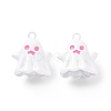 Spray Painted Alloy Enamel Pendants FIND-I037-42F-2