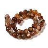 Natural Red Agate Beads Strands G-NH0017-B03-02-3