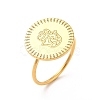 304 Stainless Steel Finger Rings for Women STAS-K248-01D-3