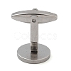 304 Stainless Steel Metal Buttons STAS-M084-12G-04-2